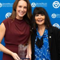 Satkoski with president Mantella